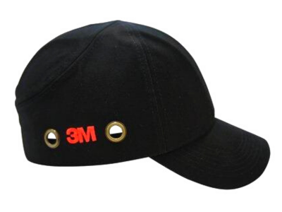 3M หมวกแค็ปสีกรมเสริมโครงนิรภัย