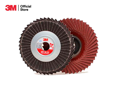 3เอ็ม 251A จานทรายเรียงซ้อน หลังอ่อน เบอร์ 180 ขนาด 100X16 มิลลิเมตร