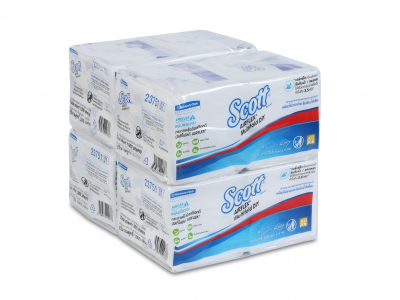 SCOTT สก๊อตต์ กระดาษเช็ดมือ AIRFLEX หนา 1 ชั้น 250 แผ่น 