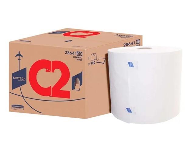 กระดาษเช็ดทำความสะอาด KIMTECH* C2 Aviation Wipes
