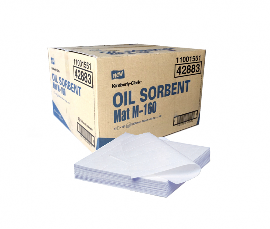 แผ่นดูดซับน้ำมัน Oil Sorbent  MAT